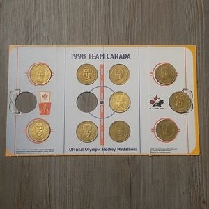 NHL 1998 Team Canada Medallions
